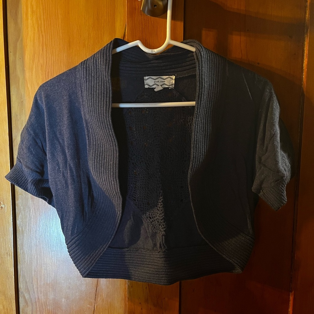 Blue shrug